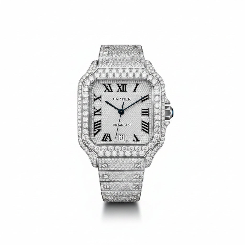 Iced Cartier - Roman Dial