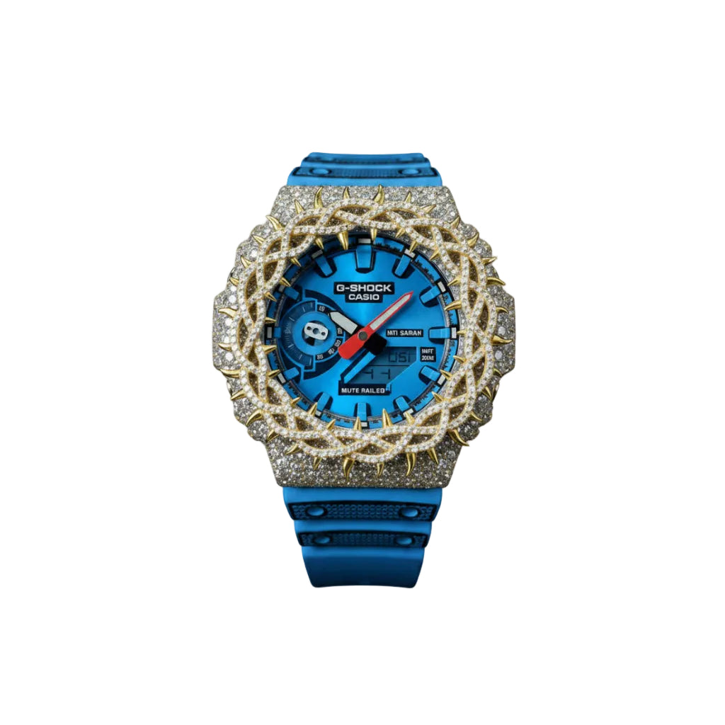 Iced G-Shock (Sea Blue)