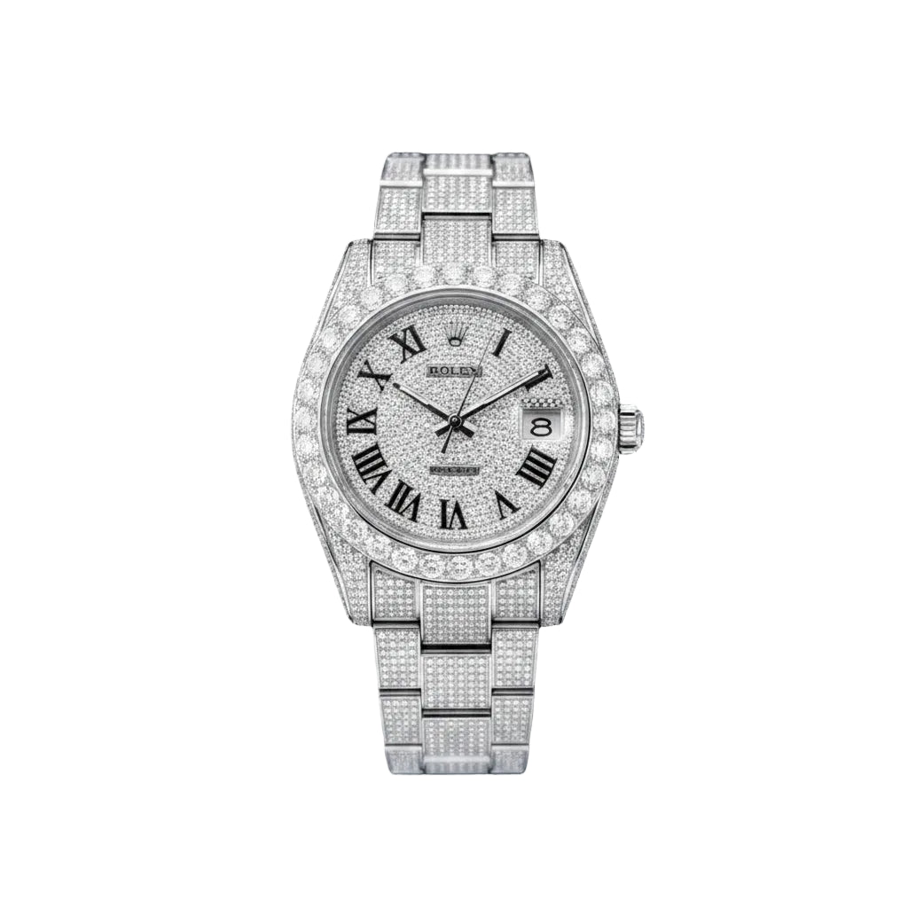 Iced Rolex - Roman Dial